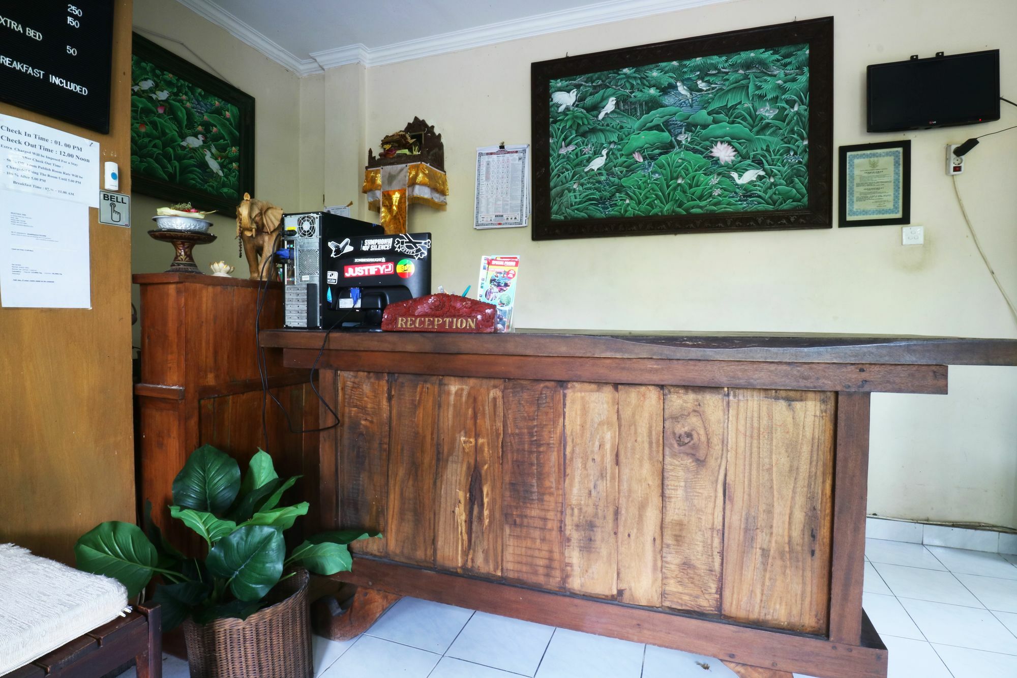 Mustika Inn Кута Экстерьер фото